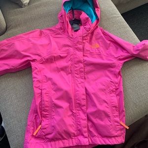 Girls North Face Hyvent Jacket